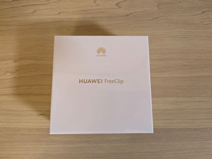 HUAWEI FreeClip 外箱表