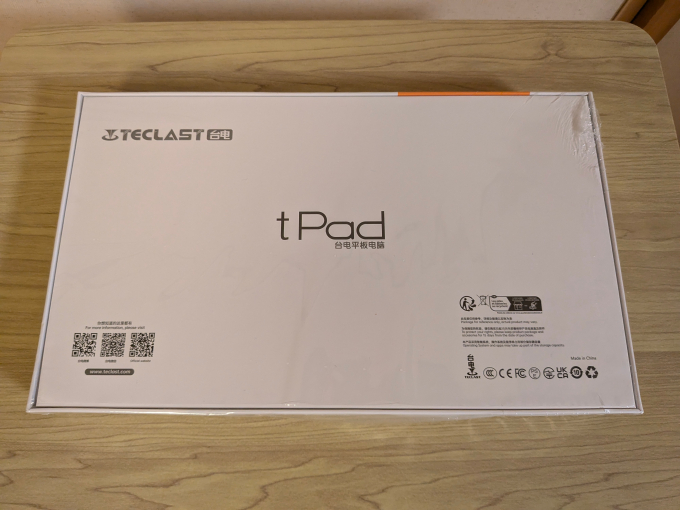 Teclast P30T 外箱裏