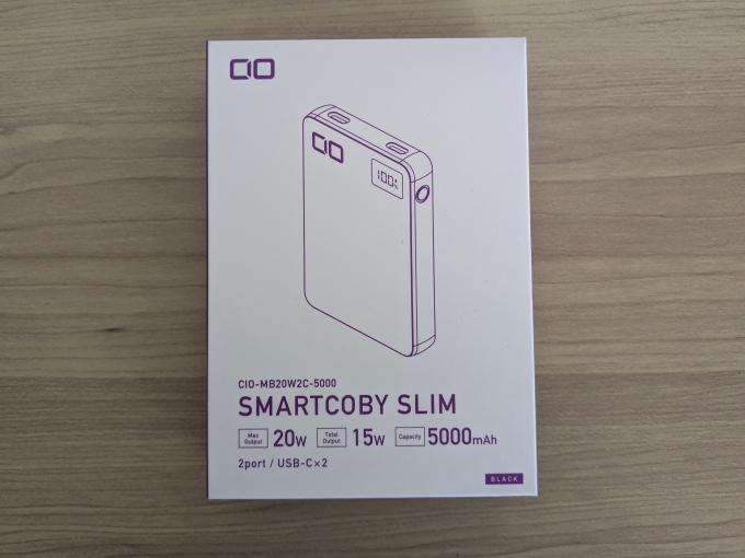 CIO SMARTCOBY SLIM 20W 外箱表